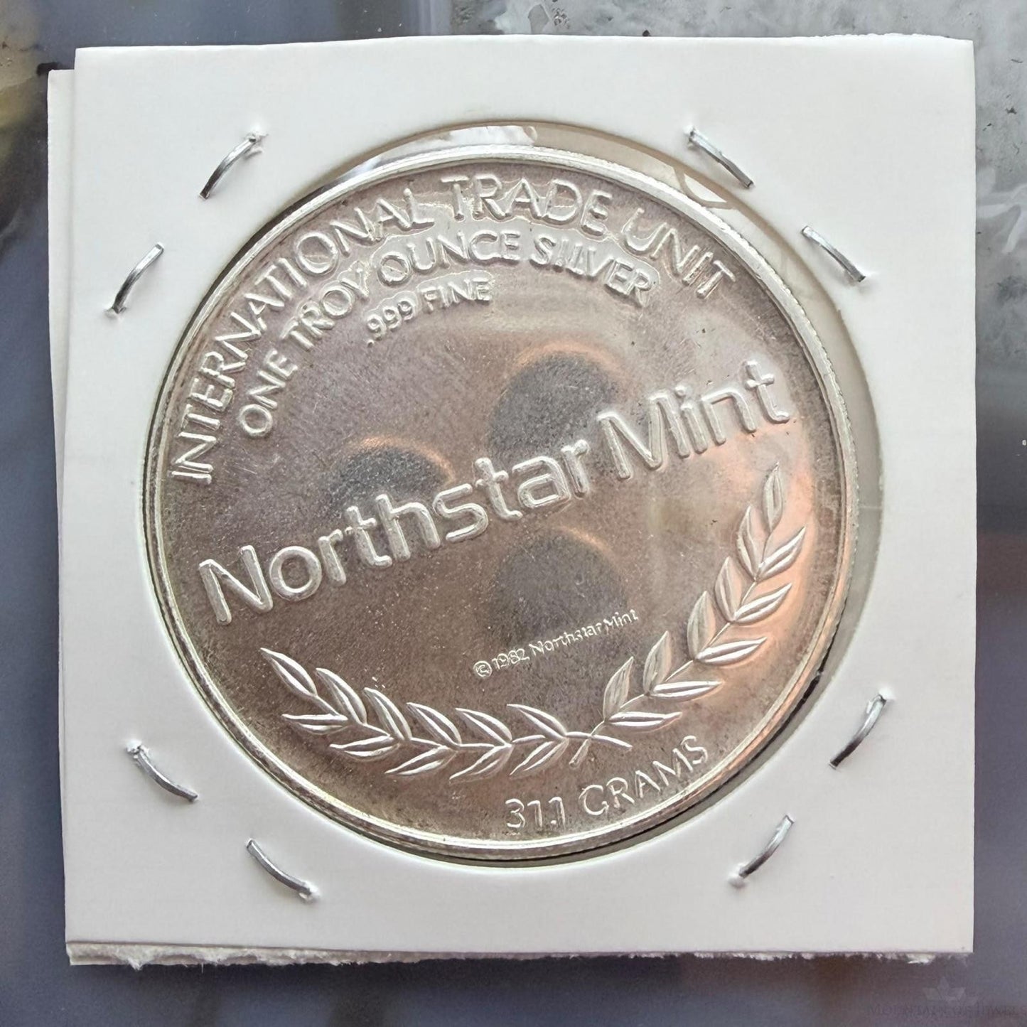 1.0 Troy Ounce .999 Pure Silver Morgan Design Round by Northstar Mint #61226-8LX