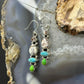 Sterling Silver Southwestern Style Multistone Dangle Earrings For Women #11