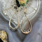 Carolyn Pollack Sterling Silver Decorated Hoop Post Earrings For Women