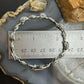 Carolyn Pollack Sterling Silver 7 Oval Blue Lace Agate Link Bracelet For Women
