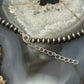 Sterling Silver Southwestern Style 5 mm Navajo Pearl Beads 18"-20" Necklace For Women