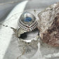 Sterling Silver Southwestern Style Marquise K2 Jasper Ring Size 7 For Women