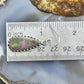 Sterling Silver Southwestern Style Teardrop Stichtite Dangle Earrings For Women