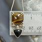 Carolyn Pollack Sterling Silver Tiger's Eye & Onyx 18" Necklace For Women