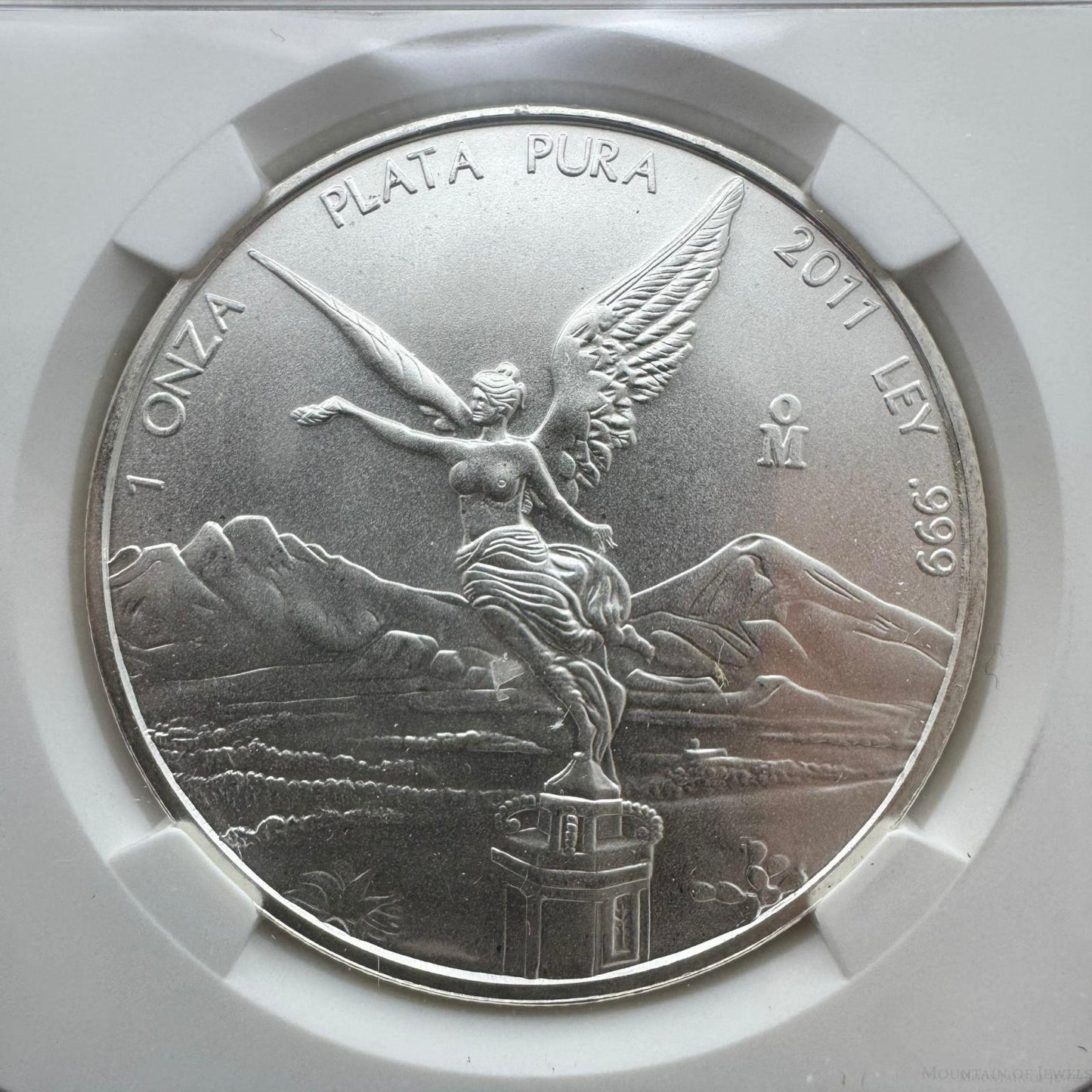 2011 Mexico One Ounce Libertad .999 Fine Silver NGC MS68 #2943174-009