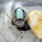 Michael Calladitto Native American Sterling Silver Turquoise Ring Size 8 For Women