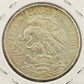 1968 Mexico XIX Olympic Games Aztec Ball Player 25 Pesos Silver Coin #32322-2