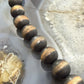Copper 10 mm Navajo Pearl Beads Length 18"-22" Necklace For Women
