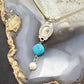 Carolyn Pollack Sterling Silver Moonstone,Turquoise,Pearl 14"-18" Necklace For Women