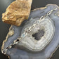 Carolyn Pollack Sterling Silver Multi-Gemstone Link Foldover Bracelet For Women