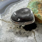 Sterling Silver Southwestern Style White Buffalo Heart Ring Size 6 For Women