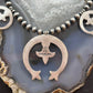 Sterling Silver Southwestern Style 6 Small Naja & Large Naja Squash Blossom Necklace For Women