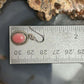 Sterling Silver Southwestern Style Oval Pink Conch Dangle Earrings For Women