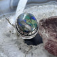 Sterling Silver Southwestern Style Oval Malachite Azurite Ring Size 7.5 For Women