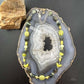 Carolyn Pollack Sterling Silver Serpentine & Prehnite Bead Necklace For Women