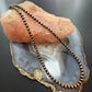 Southwestern Style 5mm Copper Navajo Pearl Round Bead 20"-22" Necklace For Women