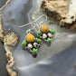 Sterling Silver Southwestern Style Multistone Dangle Earrings For Women #5