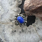 Carolyn Pollack Sterling Silver Oval Denim Lapis Ring For Women w/Size Variety