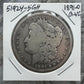 1891-O US 90% Morgan Silver Dollar G-VG #51924-5GH