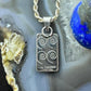 Alex Sanchez Native American Sterling Silver Petroglyph Dainty Pendant For Women #1