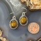Sterling Silver Southwestern Style Oval Tiger's Eye Earrings For Women