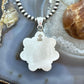 Sterling Silver Southwestern Style Oval Turquoise Cluster Pendant For Women