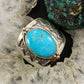 Carolyn Pollack Southwestern Style Sterling Turquoise Shield Ring Size Variety
