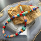 Carolyn Pollack Sterling Silver Multi Gemstone Beads 16"-20" Necklace For Women