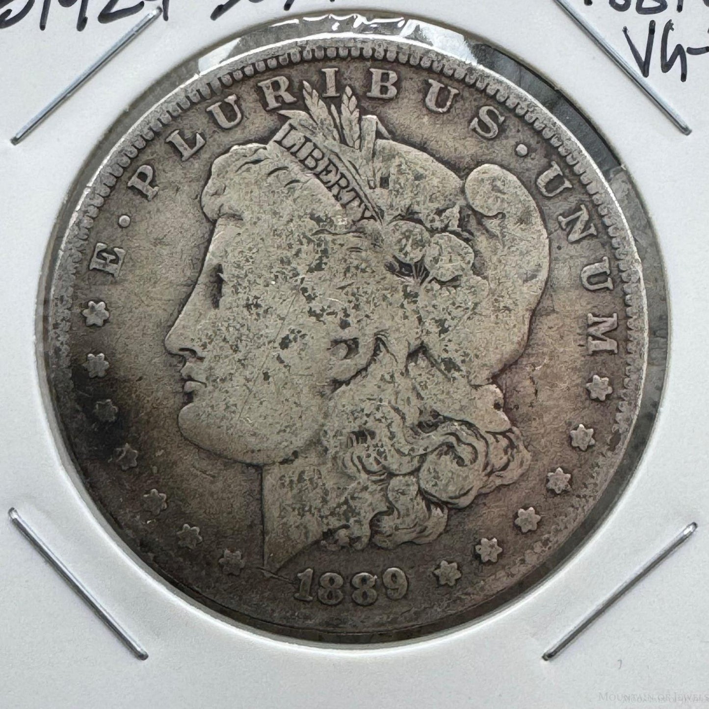 1889-O US 90% Morgan Silver Dollar VG-F #51924-3GH