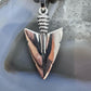 Sterling Silver Southwestern Style Shiny Arrowhead Unisex Pendant