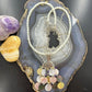 Carolyn Pollack Sterling Silver Multi Stone Dangle Pendant with MOP Necklace For Women