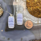 Sterling Silver Southwestern Style Lace Agate Dangle Earrings For Women