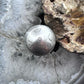 Silver Southwestern Style Stamped Dome Ring Size 7.5 For Women