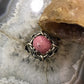 Carolyn Pollack Sterling Silver Oval Rhodonite Decorated Ring Size 9 For Women