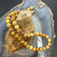 Sterling Silver 8mm Round Snakeskin Jasper 16" Necklace For Women
