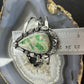 Sterling Silver Southwestern Style Large Teardrop Variscite Bracelet For Women