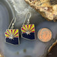 Carolyn Pollack Sterling Silver Arizona Enamel Double Sided Dangle Earrings For Women