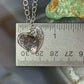 Carolyn Pollack Sterling Silver Swirl Decorated Heart Pendant with 16" Necklace