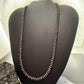 Copper Navajo Pearl Beads Saucer 6 mm Necklace Length 20"-22" For Women