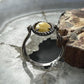 Carolyn Pollack American West Sterling Silver Oval Yellow Jasper Reversible Ring For Women