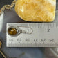 Sterling Silver Southwestern Style Oval Tiger's Eye Earrings For Women #1
