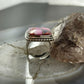 Sterling Silver Southwestern Style Square Dahlia Ring Size 6.75 For Women