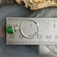 Carolyn Pollack Sterling Silver Twisted Hoop w/Green Jadeite Dangle Earrings For Women