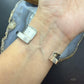 Vintage Native American Sterling Silver Onyx & Turquoise Tapered Bracelet For Women
