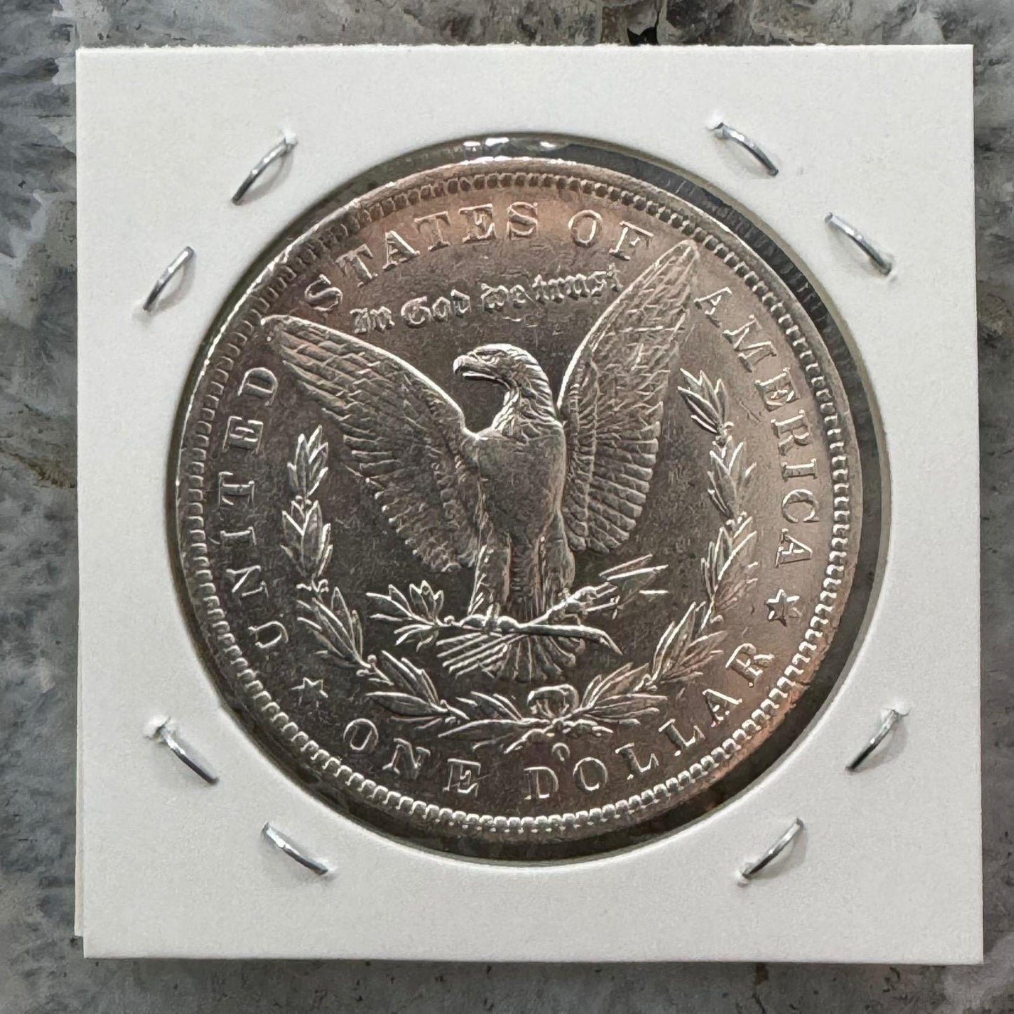 1882-O US Morgan Silver Dollar F-VF #31824-5GG