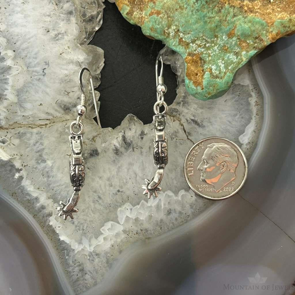 Carolyn Pollack Sterling Silver Spurs Dangle Earrings For Women