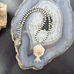 Running Bear Native American Sterling Pink Conch Pendant 15" Necklace For Women