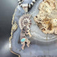 Alonzo Mariano Native American Sterling Silver Turquoise Kokopelli Kachina Unisex Pendant