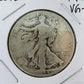 1944 US Walking Liberty Half Dollar 90% Silver VG-F #20126-2