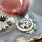 Alonzo Mariano Native American Sterling Silver Overlay Eagle & Turquoise Unisex Pendant